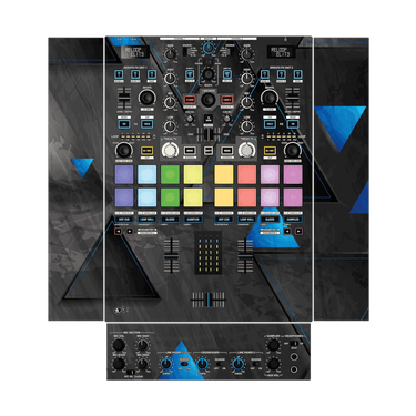 dj-skins Reloop Elite Skin METALLIC BERMUDA BLAU